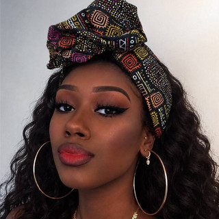 faixa turbante estruturada Aramada Estampa africana Faixa de cabelo Fita de Cabelo tecido africano tiara faixa Nó odonto