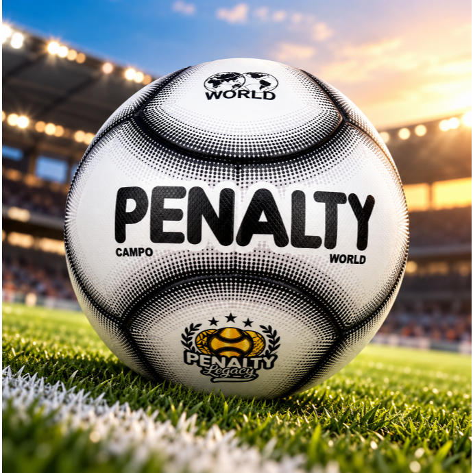 Bola Campo Penalty Legacy World Original Retrô Paulista Pro / Profissional / Original  / Oficial / Penalty / Campo