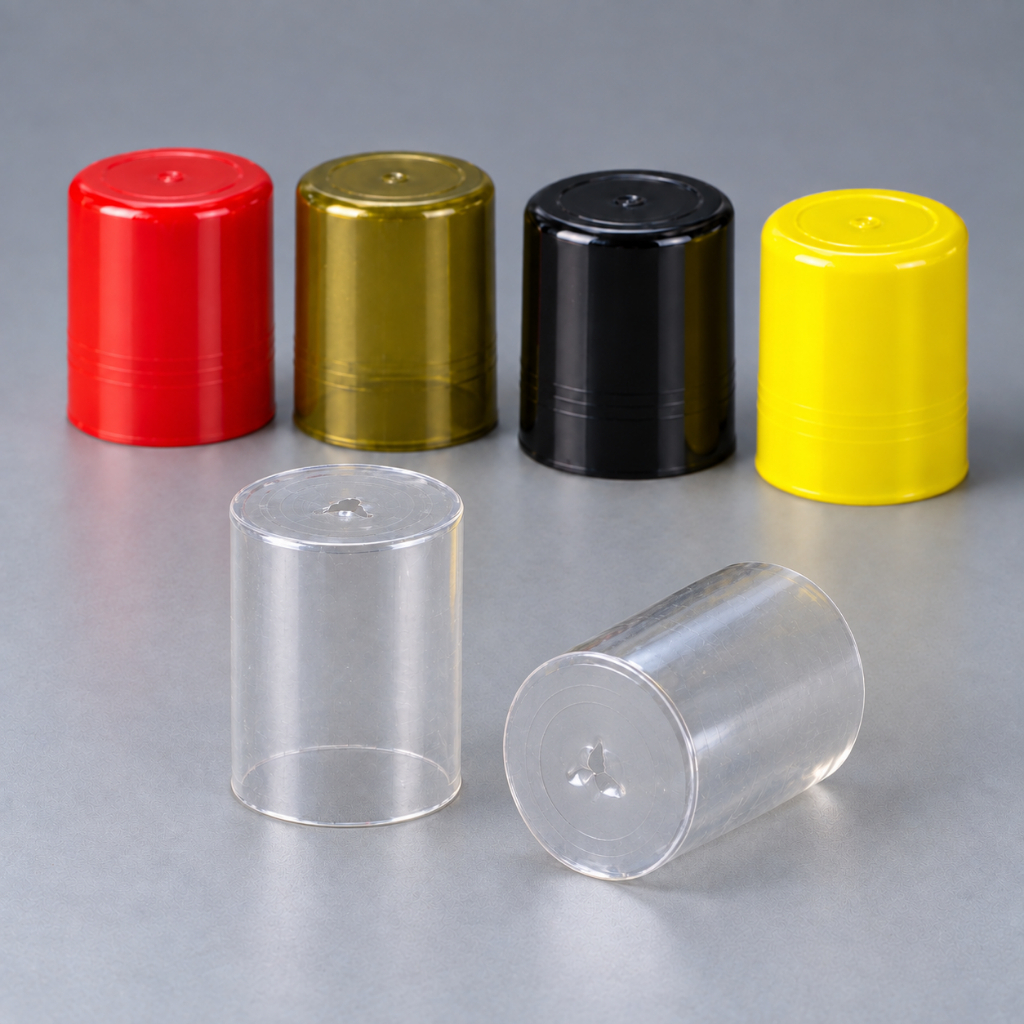 Kit 300 Un Lacre PVC Termoencolhivel Capsulado 31mm X 40mm Para Garrafa Diversas Cores — imagem 2 de 2