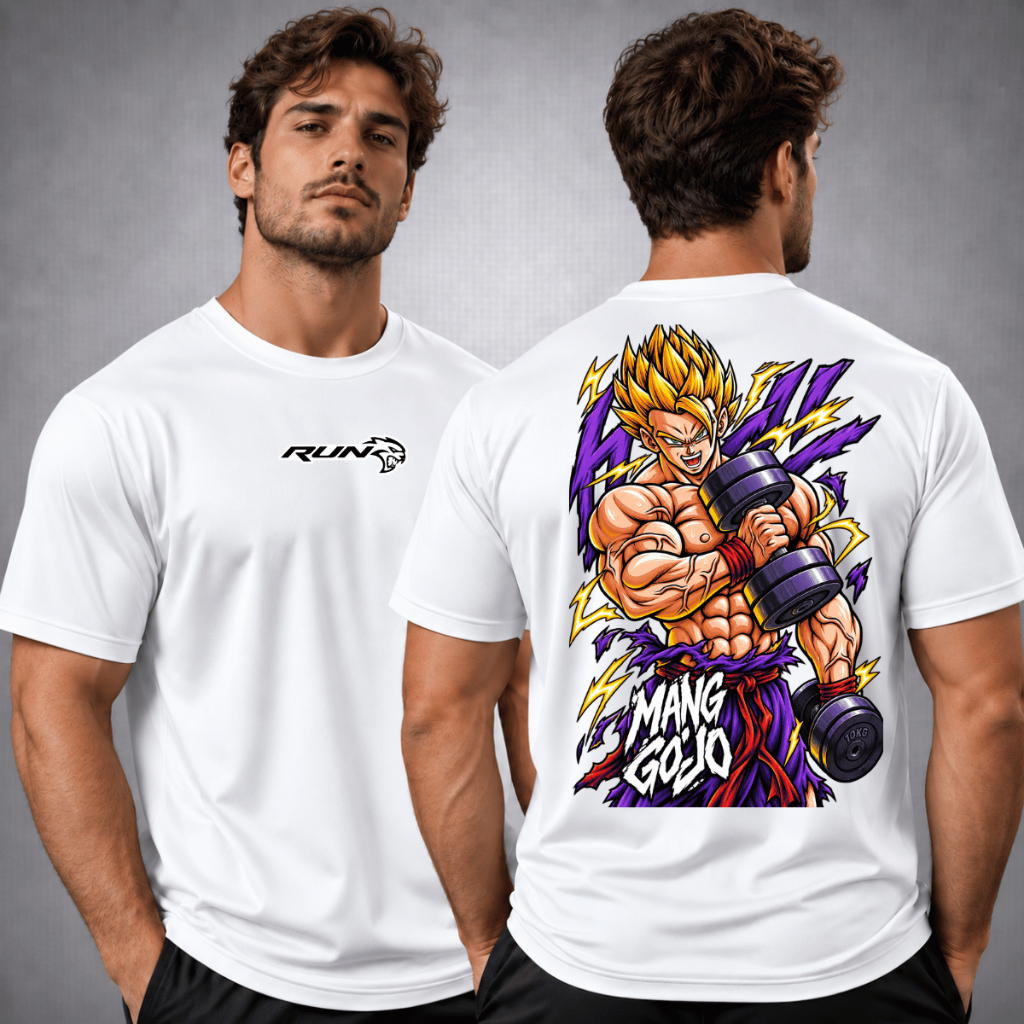 Camiseta Masculina Dry Fit Academia Treino Corrida Musculação Gym Leve Respirável Manga Curta