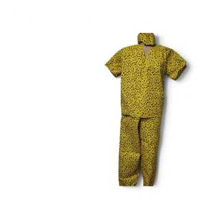 Conjunto Masculino com Estampa Africana - Candomblé