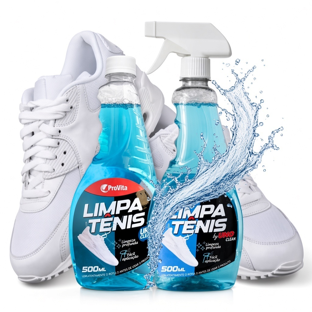 Limpa Tênis ProVita 500ml Vidro Móveis Azulejo Retira Mancha Perfuma