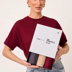 Kit 3 T-Shirts Oversized Intense Algodão Cléa Store