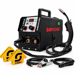 Máquina Solda Inversora 160a Mig Tig Com Esquadros