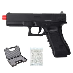 Pistola de Airsoft CBT17 Spring 6mm - Combat + Maleta + Esferas