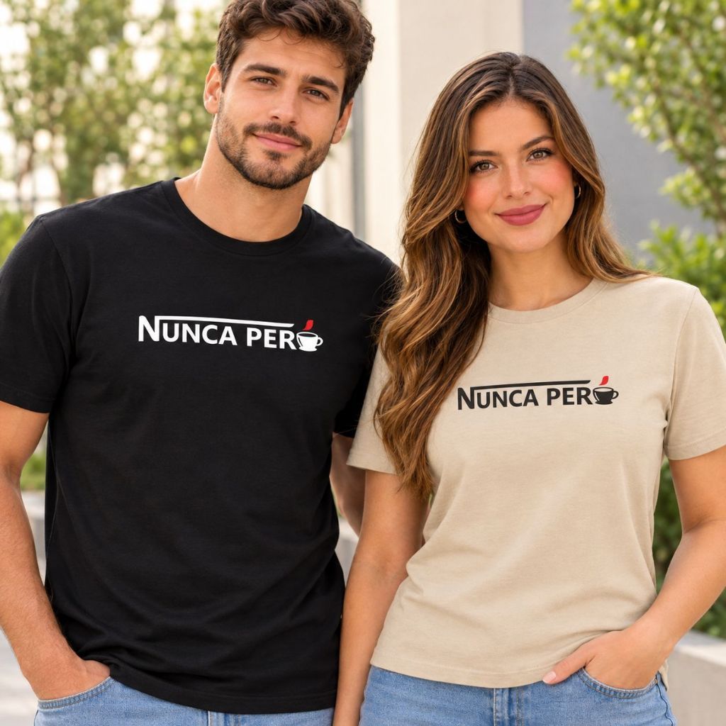 Camiseta T-shirt Unissex Feminina 100% Algodão Básica Estampada Humor DTF Casual Confortável Nunca Perca a fé Estilosa