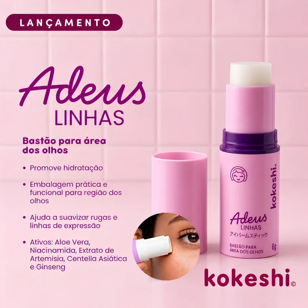 Bastão para Área dos Olhos Adeus Linhas Kokeshi 6g · foto 2