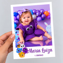 Foto Imã de Geladeira - Lembrancinha Personalizada- Aniversário -Batizado- Formatura