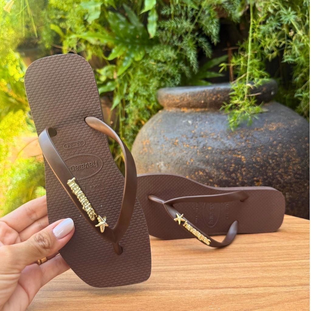 Chinelo Feminino Elegante com Detalhe Estrela do Mar Confortável