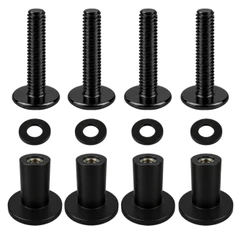 Parafuso Com Bucha Bolha Honda Adv150 Adv750 Kit Fixação Arruela Borracha Acrílico Frontal