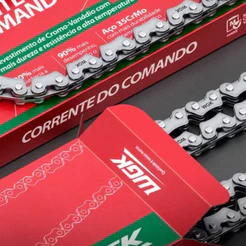 Corrente De Comando 94L Titan 150 / Fan 150 / Nxr 150 Bros WGK 10116971