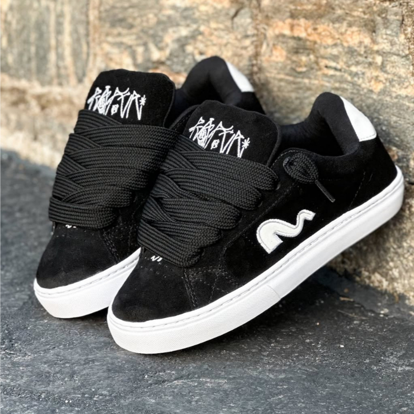 tenis tesla hertz masculino e feminino unissex casual eskatista esportivo streetwear suede lançamento da moda do momento