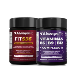 Kit AlwaysFit | FitS36 + Complexo B | 2 Suplementos