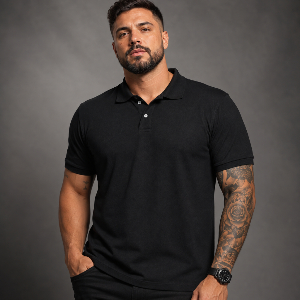Camisa Gola Polo Lisa Básica Masculina Colorida Camiseta Atacado Revenda e Uniforme P-M-G-GG