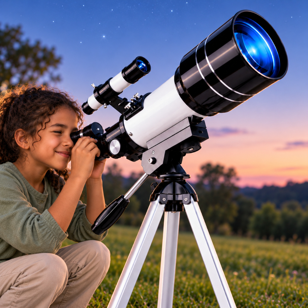 Telescopio astronomico profissional Tripé Ajustável 300mm telescope Astronomica Profissional Telescó