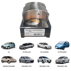 Bronzina Biela STD Sintech SB307 Citroen C4 Pallas Picasso C5 Xsara Picasso Peugeot 307 308 406 407 408 2.0 16V