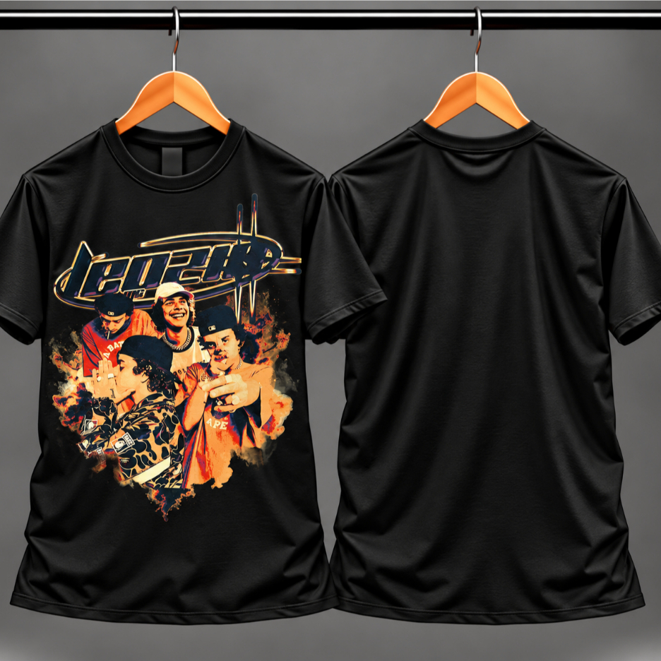 Camiseta Básica Leozin Mc de Batalha De Rima Streetwear Masculino e Feminina Plus Size do G1 ao G5