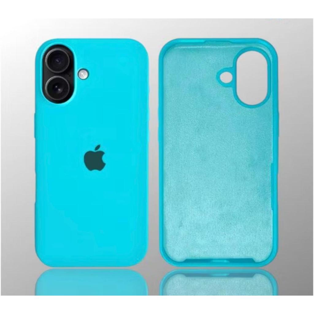 Capa Capinha Anti Impacto Aveludada Colorida + Película Para iPhone 17