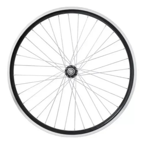Roda Aro 26 Aero Cubo Aço Raios Finos Bike Bmx