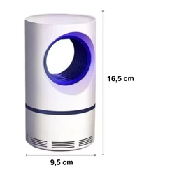 Mata Mosquito Insetos Armadilha Elétrica Usb Repelente Com Luz Led UV Recarregável-envio imediato