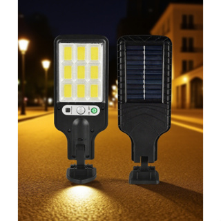 Luz solar inteligente lampada de rua com sensor para jardim e vias em Oferta na Shopee