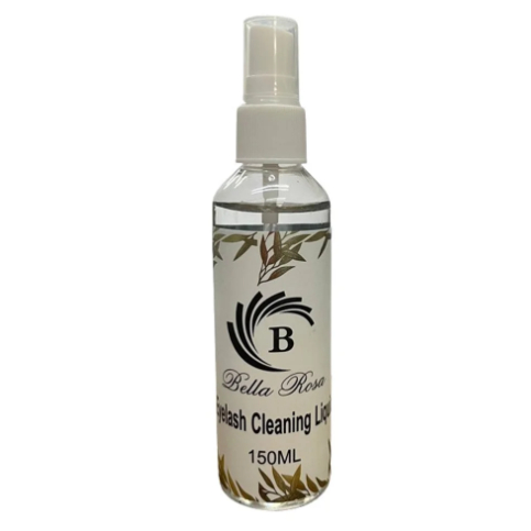 Primer Limpador De Cílios Bella Rosa Eyelash Cleaning Liquid 150ml - Higienização Profissional