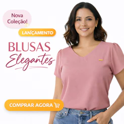 Blusa Feminina Casual Sofisticada Ideal para Trabalho e Dia a Dia