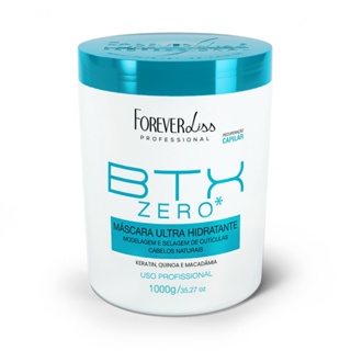 Máscara Btx Zero Forever Liss 1Kg em Oferta na Shopee
