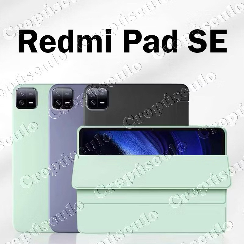 ATALHOBR Capa Silicone protetora magnética c/slot de canetas  Para Redmi Pad SE 11 Polegadas