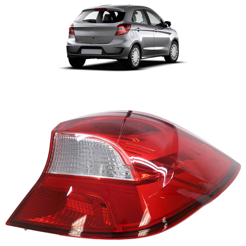 Lanterna Traseira Ka Hatch 2019 2020 2021 2022 2023 Bicolor em Oferta na Shopee