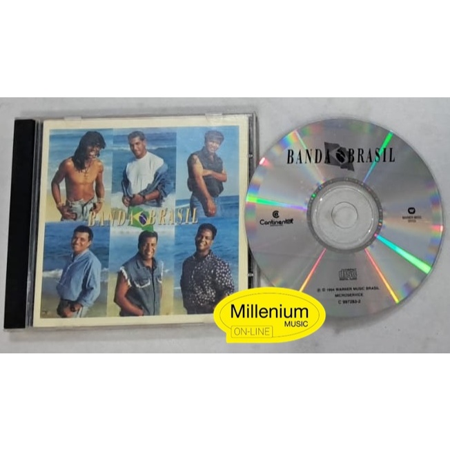 CD  Banda Brasil Olha Pra Mim 1994 Original Gravadora Colecionador Ótimo Estado