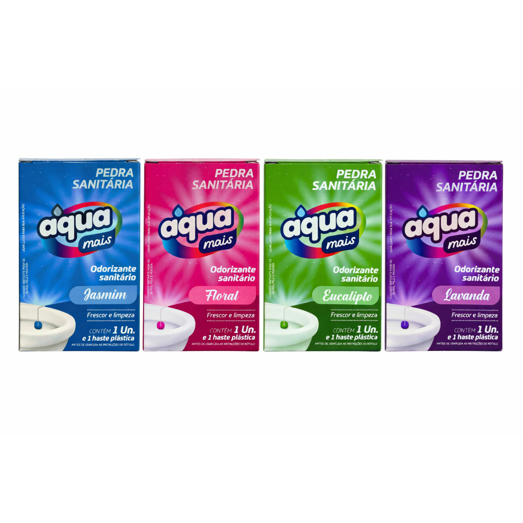 Odorizante Perfumado Vaso Sanitário Pedra Sanitária