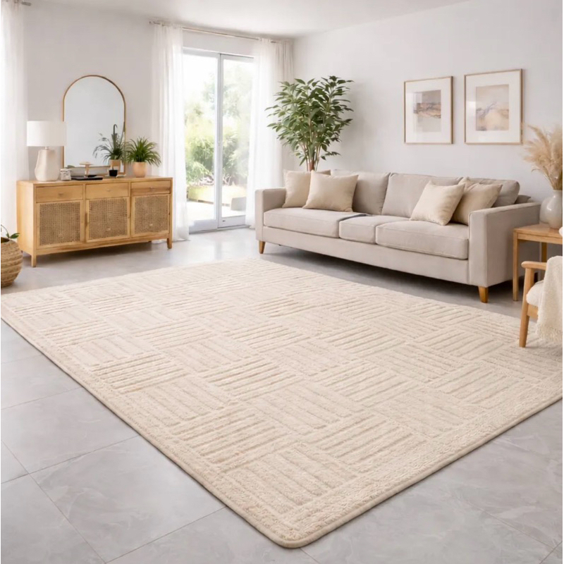 Tapete Sala sem pelo geométrico pelo baixo 2,00x1,40 facil de limpar em Oferta na Shopee