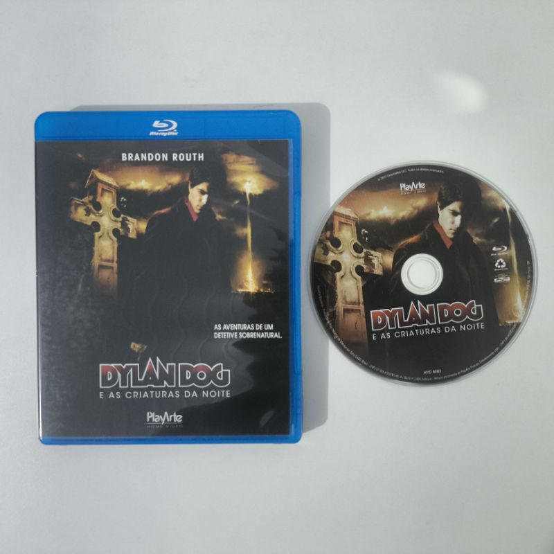 Bluray Filme - Dylan Dog E As Criaturas da Noite - Brandon Routh