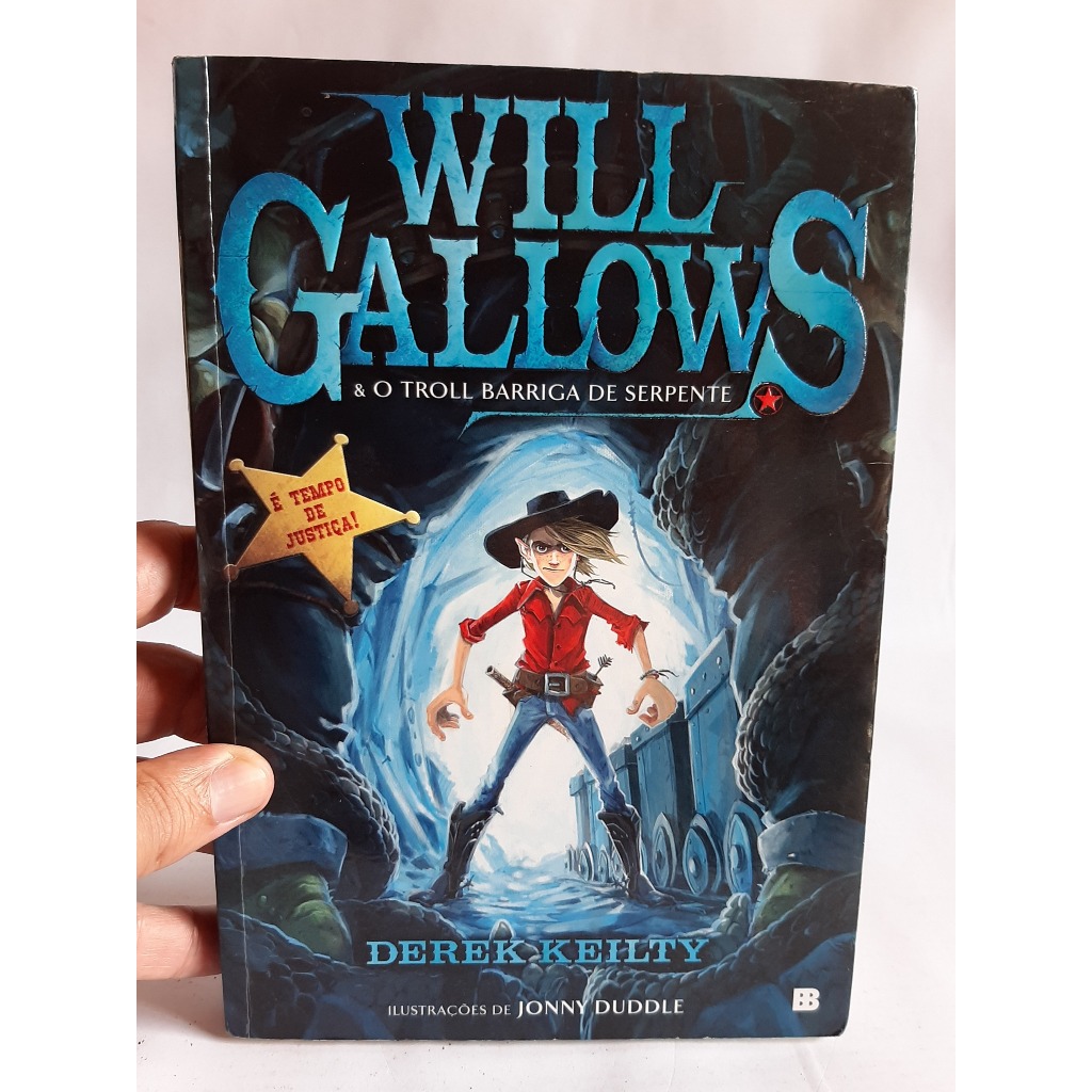 Livro Will Gallows e o Troll Barriga de Serpente / Derek Keilty / Livro ilustrado