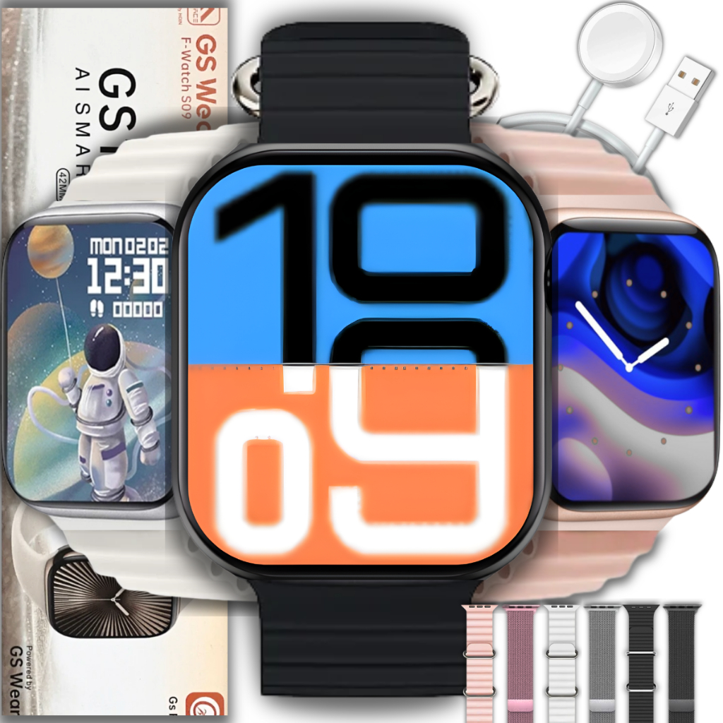 Relógio Inteligente Smartwatch GS10 Mini Série 10 Chat GPT 41mm GPS faz Recebe Chamada Original