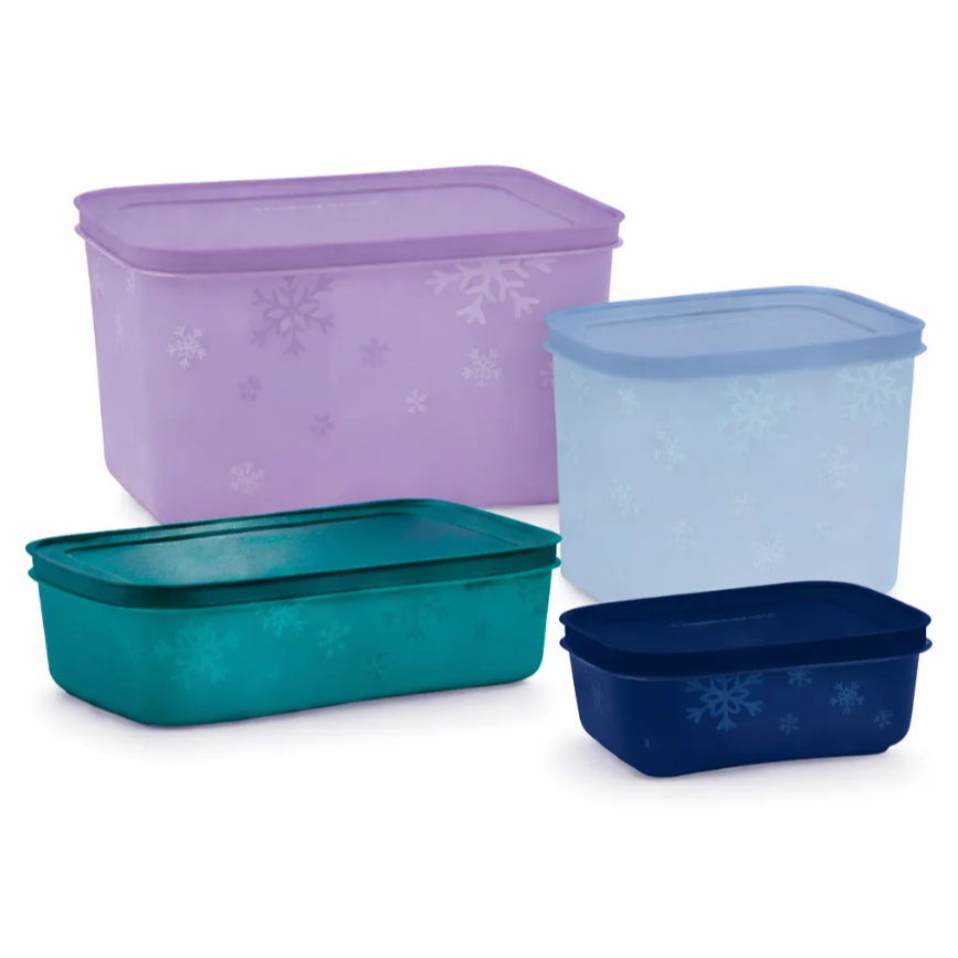 Tupperware Original Freezer Line Pote Congelador Não Racha