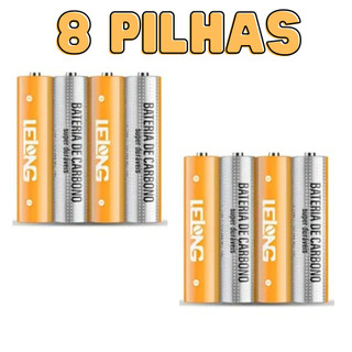 Pilha Carbono Palito Aaa 8 Unidades Le-7999-2 - Lelong