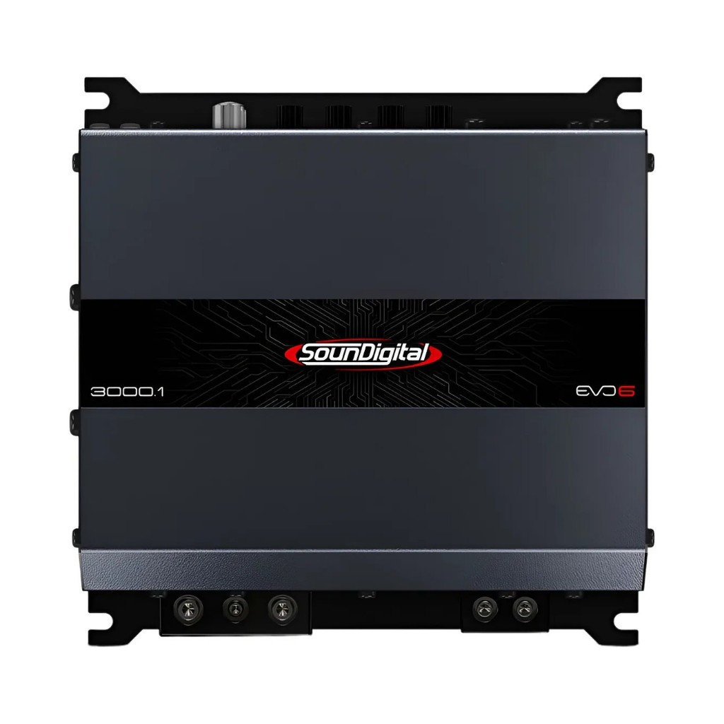 Amplificador Sd 3000.1 1 Canal 1 Ohm 3000rms Evo6 Soundigital