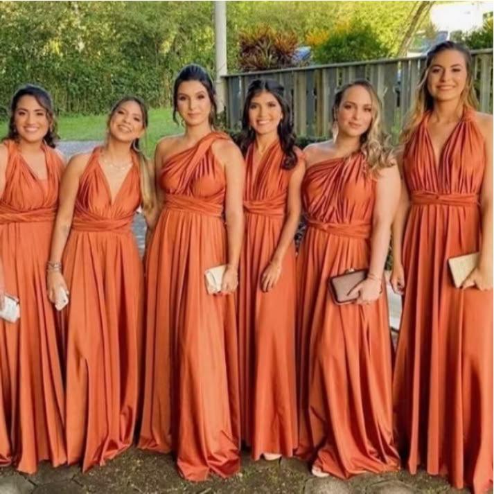 Vestido Longo Feminino Varias Formas Multiuso Festa Casamento formatura  com 20% De Desconto em Oferta na Shopee