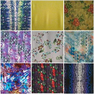 Viscose Estampada 100% Viscose - Tecido para Saia Vestido Camisa Calça Pantalona