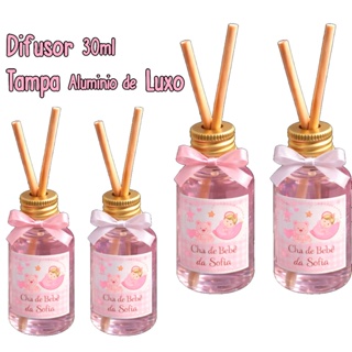 Difusor de Ambiente Personalizado Lembrancinha para Casamento, Chá Bebê, Batizado, Aniversário em Oferta na Shopee