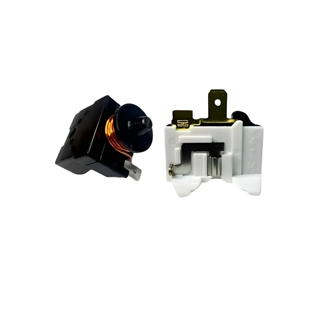 Rele Ff 1/4 + Protetor Térmico P/ 127v Embraco Compressor 127v