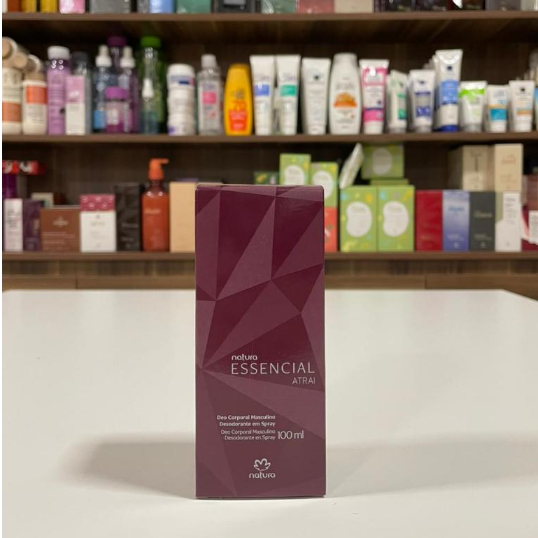 Deo Corporal Spray Essencial Atrai Masculino - 100 ml