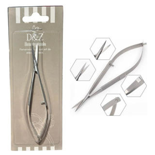 Tesoura cultilagem russa D&Z | 12cm Oftalmo | Cutilagem CURVA em Oferta na Shopee