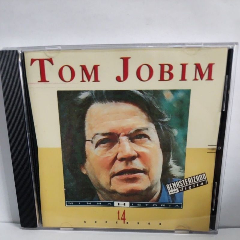 cd tom Jobim minha história novo lacrado