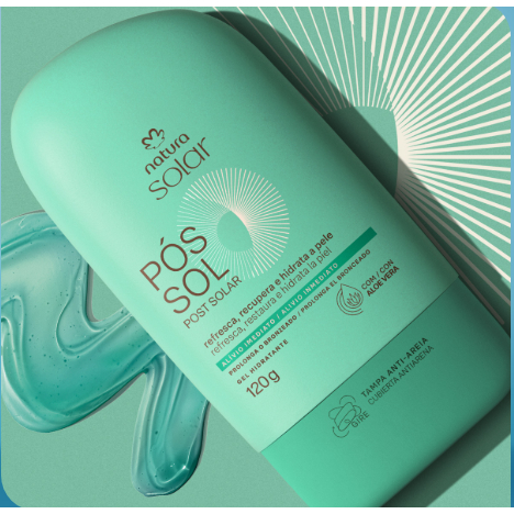 Natura Gel Hidratante Pós-sol Natura Solar 120 g