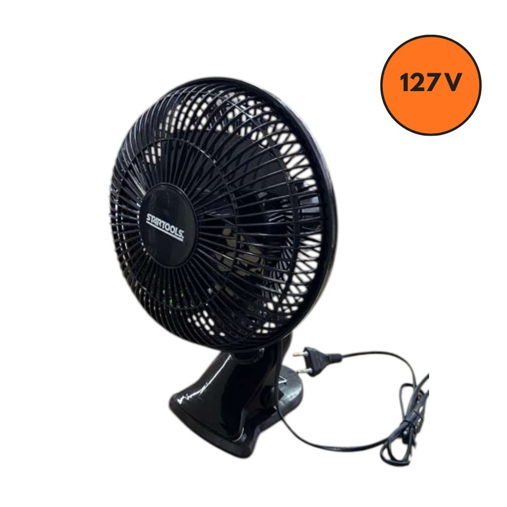 Ventilador de Mesa Portátil Potente 127v Silencioso — R$ 109,00 em Shopee