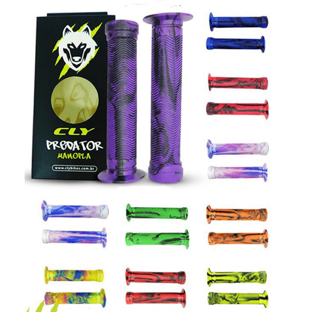 Manopla CLY Predator 150MM BMX/FR - Cores