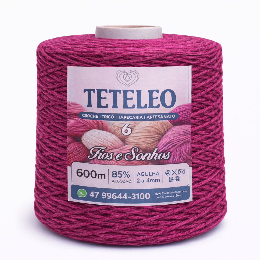Barbante Antialergico Macio Sem Poeira 600 Metros  Crochê  Número 6 Colorido N.º 6 Colorido Tricô Artesanato em Oferta na Shopee